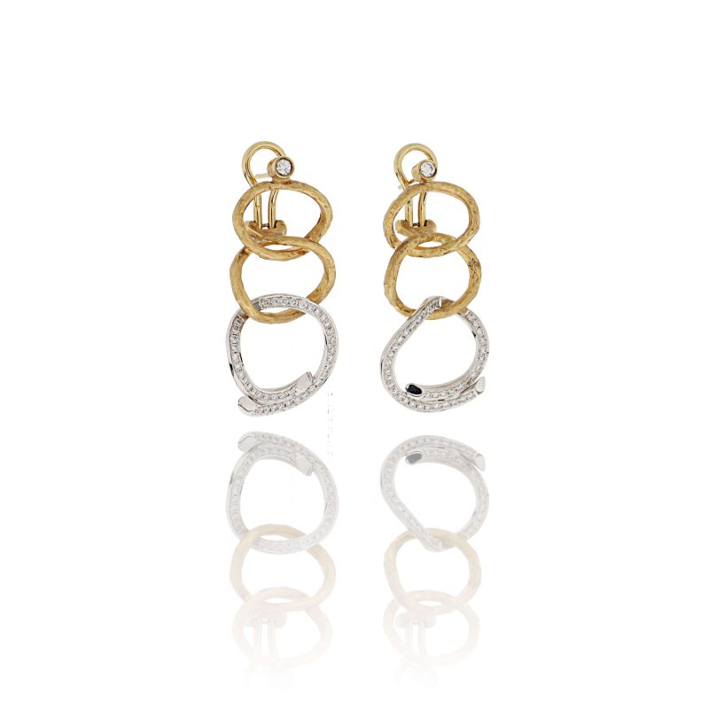 Three curles earrings. - Image 2